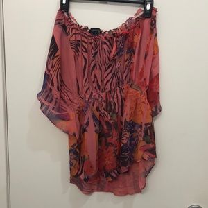 Thin blouse cute pattern